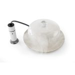 Cloche din sticla cu gaura pentru furtun fum, Hendi, diametru diametru130x(H)282 mm, poate fi utilizat in combinatie cu infuzorul de fum - Image 3