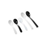 Lingura Hendi pentru salata, plastic SAN, neagra 335 mm 60 ml - Image 2