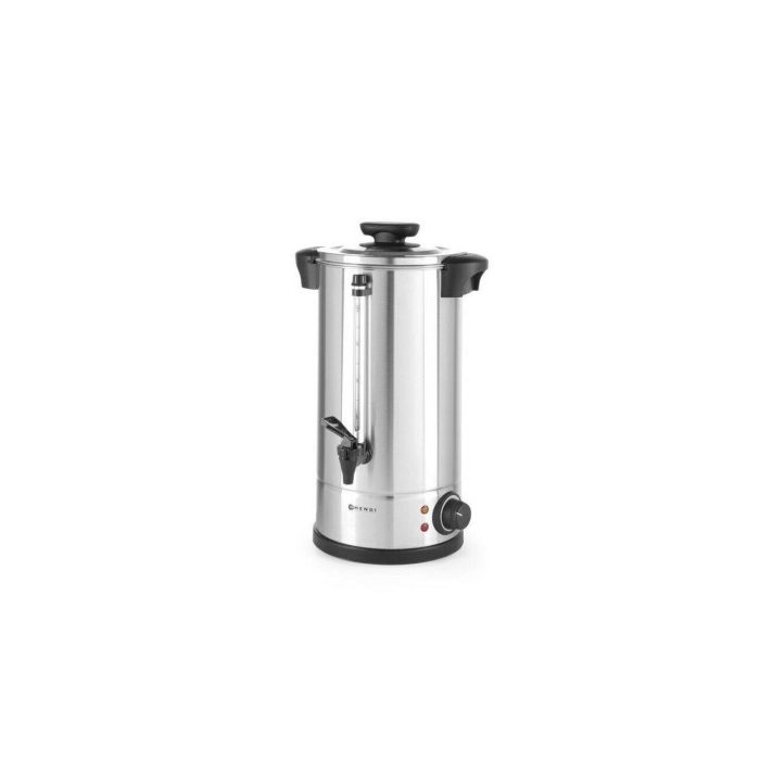Boiler profesional pentru bauturi calde, Hendi, 2250 W, 20 L, Temp 30 - 100 C , Argintiu, sistem inchidere "Twist-lock", Inox, 360x380x(H)598 mm - Image 2