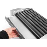 Grill tip rola pentru carnati, Inox, cu 7 role de latime 42 cm, 740 W, Hendi, strad anti-aderent, temperatura reglabila pana la 150 C - Image 3