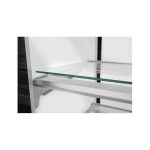 Vitrina frigorifica de prezentare interval temp. 2/6?C, corp inox, 300 litri, 480 W ARKTIC by Hendi, 915x675x(H)1210 mm, Clasa energetica C - Image 2