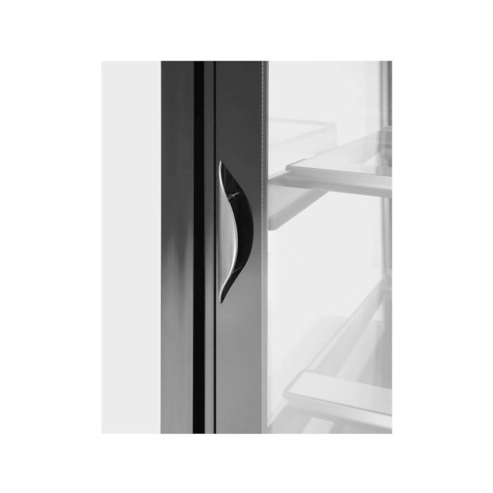 Vitrina frigorifica de prezentare interval temp. 2/6?C, 480 W corp inox, ARKTIC by Hendi, 650x805x(H)1445 mm, 300 Litri, Clasa energetica C - Image 2