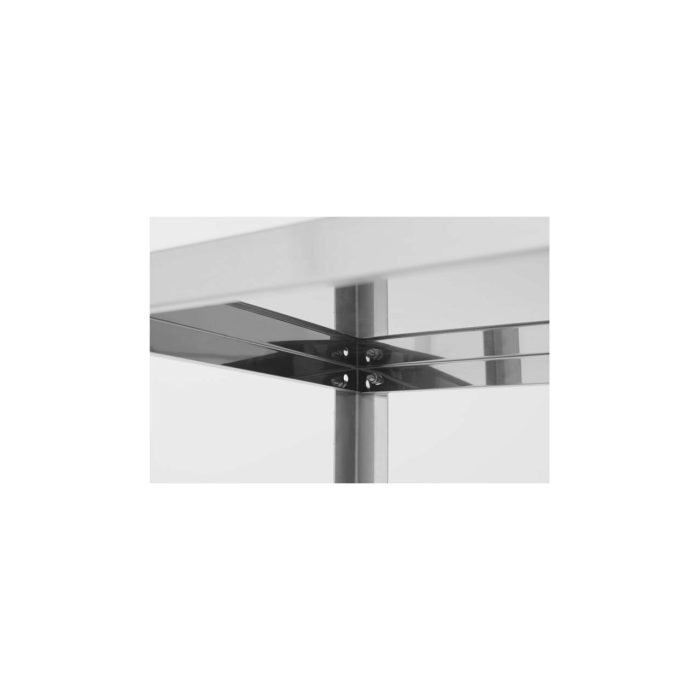 Raft inox Revolution, 4 polite, capacitate max 50kg/polita, 1200x500x(h)1800mm - Image 2