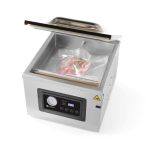 Aparat profesional de vidat cu camera 1000 W, banda sigilare 410 mm, latime 3 mm, timp si ciclu de sigilare ajustabile, Inox, display digital, Hendi Profi Line,  505x567x(h)465 mm - Image 3