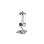 Dispenser profesional pentru suc 5 litri, sistem racire cu cuburi gheata, corp inox, cuva policarbonat, robinet anti-picurare, Hendi, 28x22x(H)51 cm - Image 8