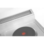 Masina de gatit electrica cu patru ochiuri, inox 304, 8,6kw,400V, 700x700x(H)850+90 mm - Image 5