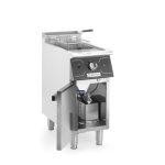 Friteuza electrica cu spatiu de depozitare, 24L, 12kw, 400V, 360x700x(H)850+90 mm - Image 3