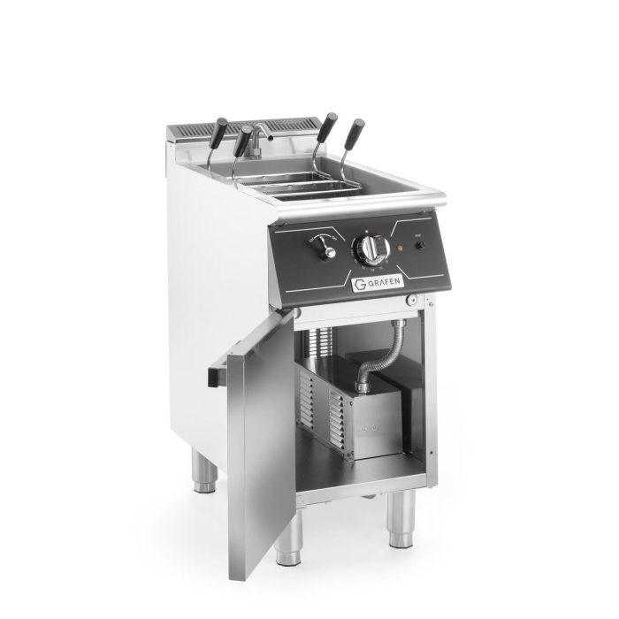 Masina de fiert paste cu spatiu de depozitare, 6kw, 400V,400x700x(H)850+90 mm - Image 3