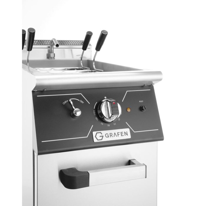 Masina de fiert paste cu spatiu de depozitare, 6kw, 400V,400x700x(H)850+90 mm - Image 4