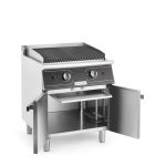 Grill pe gaz cu roca vulcanica si spatiu de depozitare, 6Kw - Image 5