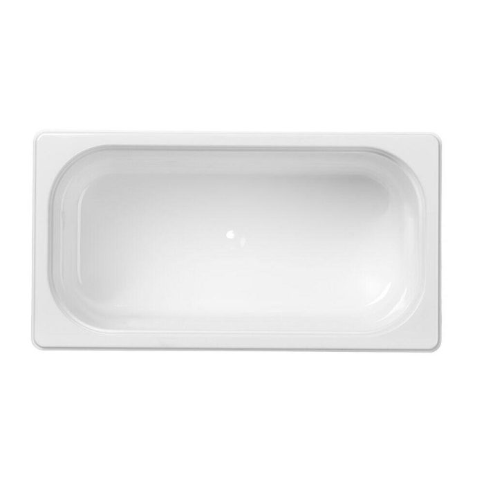 Tava gastronom din policarbonat alb, HENDI, GN 1/3, 5.7 L, alb, 325x176x(H)150mm - Image 3