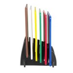 Set 6 placi de taiat HACCP cu suport, HENDI, 6 buc., 450x300x(H)10mm - Image 6