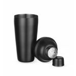 Shaker Cobbler 3 parti, Bar up, Negru, ø85x(H)240mm - Image 2