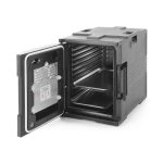 Cutie termoizolat Amer Box cu funcție de încălzire Hendi, catering 477x680x(H)620 mm - Image 3