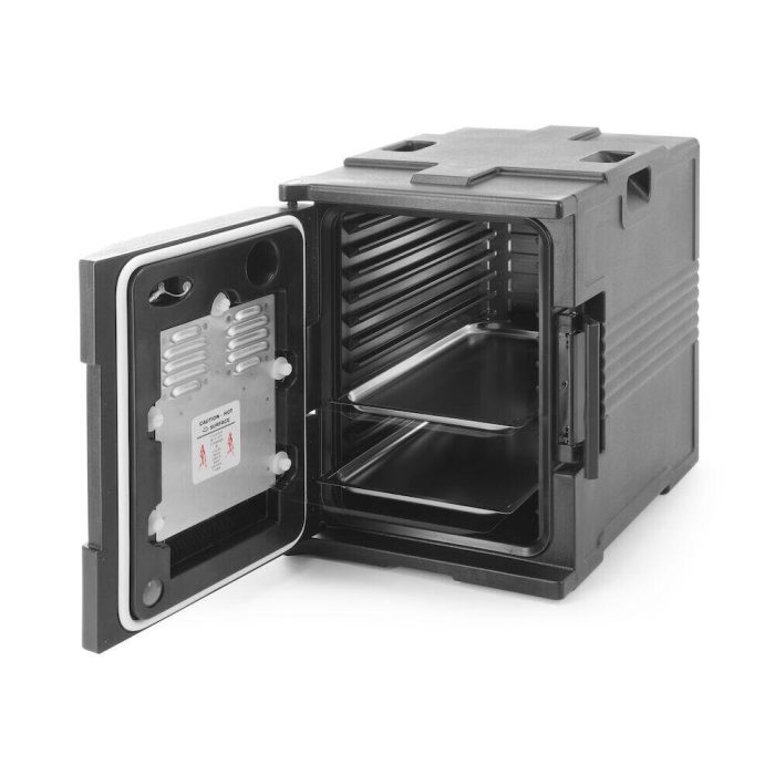 Cutie termoizolat Amer Box cu funcție de încălzire Hendi, catering 477x680x(H)620 mm - Image 3