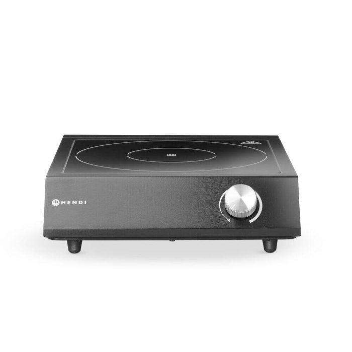 Set: Plita cu inductie 3500W + cratita + tigaie, HENDI, Negru, 220-240V/3500W, 320x395x(H)95mm - Image 3
