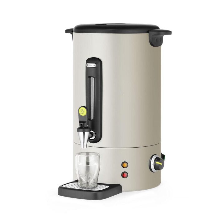 Boiler pentru bauturi calde alb mat 9 l, HENDI Uniq, Design de Bronwasser, 220-240V/950W, 307x330x(H)450mm - Image 3