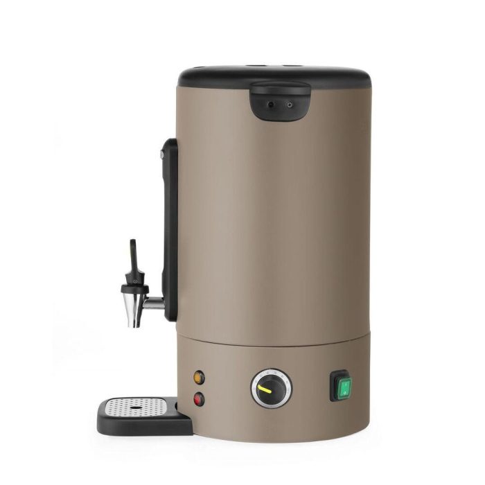 Boiler pentru bauturi calde Taupe mat 16 l, HENDI Uniq, Design de Bronwasser, 220-240V/1650W, 357x380x(H)502mm - Image 3