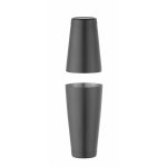 Shaker Tin-on-Tin Boston, negru, Bar up, 0,8L, ø90x(H)303mm - Image 2