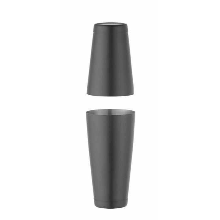 Shaker Tin-on-Tin Boston, negru, Bar up, 0,8L, ø90x(H)303mm - Image 2