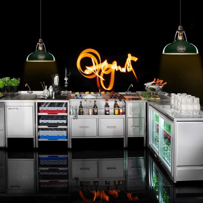 Masă de bar model Oxygen, structură rezistentă, 1000 mm Barmatic - Image 3