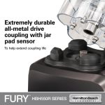 Blender barman Fury® HBH550R-CE 1,8 l 880 W, Hamilton Beach Commercial - Image 5