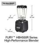 Blender barman Fury® HBH550R-CE 1,8 l 880 W, Hamilton Beach Commercial - Image 6