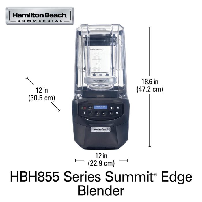 Blender cu protectie fonica Summit® Edge HBH855-CE, Hamilton Beach Commercial - Image 4