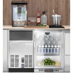 Vitrina frigorifica pentru bar Candour cu o singură, 103 litri, oțel inoxidabil, Barmatic - Image 2