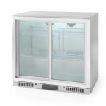 Vitrina frigorifica pentru bar Candour de 198 l cu usa dubla, otel inoxidabil, Barmatic - Image 5