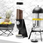 Dispenser de cereale Skiatos Black 5l, 220x 140 x 635 mm Fine Dine - Image 2