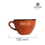 Ceasca cappuccino Dahlia, 285 ml Fine Dine - Image 3