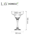 Pahar pentru margarita Sofia 300 ml, LAV - Image 5