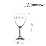 Pahar de vin Aspen 245 ml, LAV - Image 4