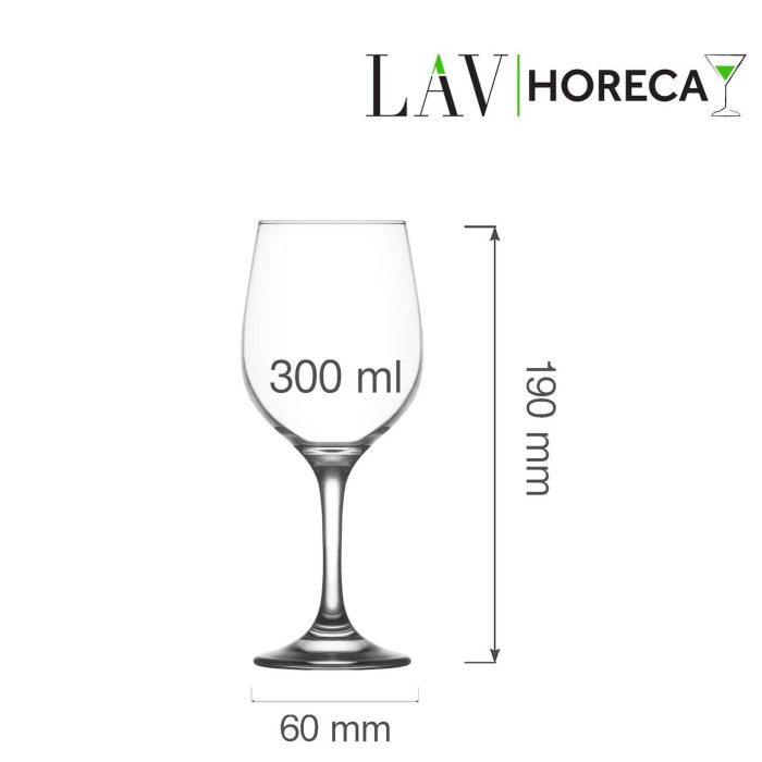 Pahar de vin Valencia 300 ml, LAV - Image 2