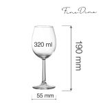 Pahar de vin Volare Banquet, 320 ml Fine Dine - Image 2