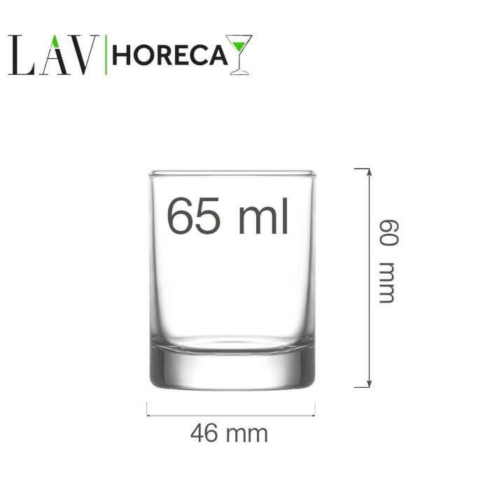 Pahar de shot Rotterdam, 65ml, LAV - Image 4