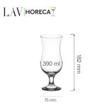 Pahar cocktail Hurricane Miami, 390 ml, LAV - Image 2