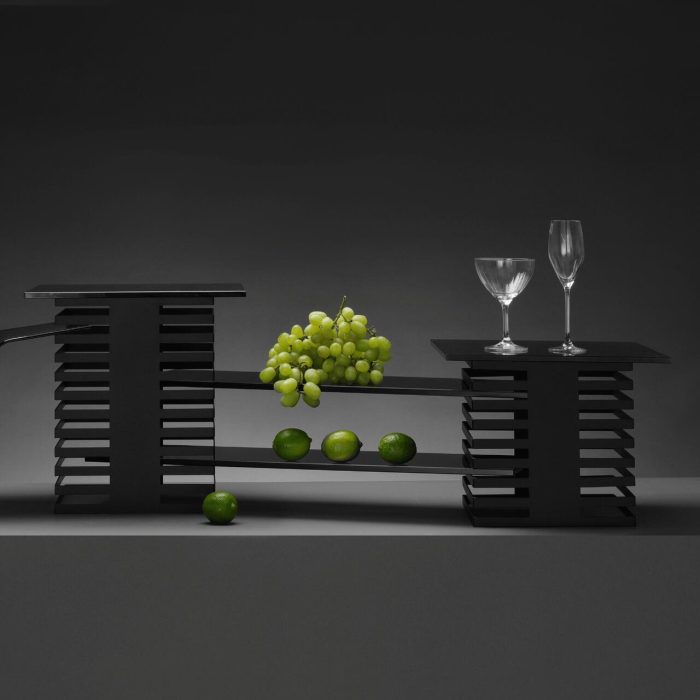 Tava din sticla Skiatos, Fine DIne 700x200 mm - Image 2