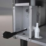 Masina de gheata cu racire pe aer 85 kg/24 h, capacitate 40 kg, Barmatic - Image 2