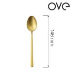 Lingură de ceai Amarone Gold, OVE, 146 mm - Image 2