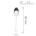 Lingură de desert Como, OVE, 187 mm - Image 2