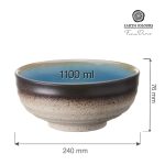 Bol rotund Azure, 240mm Fine Dine - Image 3