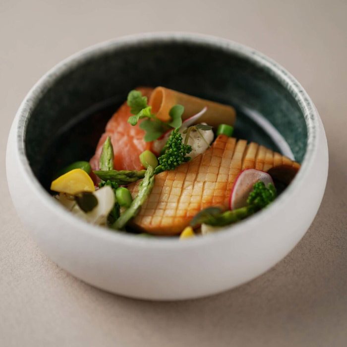 Bol Goro White Green 165 mm, 650 ml Fine Dine - Image 4