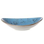 Farfurie de servire albastra barcuta Iris, 250x160 mm Fine Dine - Image 2