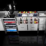 Statie bar aperitiv Oxygen, 1000x650x(H)900 mm, Barmatic - Image 5