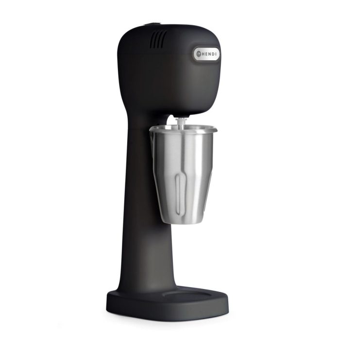 Milkshaker Negru de 0.9 l - Design by Bronwasser, 170x196x(H)490mm, 400 W, Hendi - Image 3
