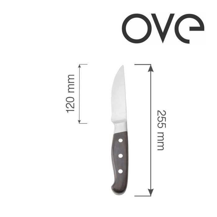 Cutit jumbo pentru friptura Corfu, OVE, 255 mm, set de 6 buc. - Image 5