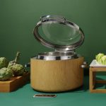 Încălzitor rotund cu inducție De Luxe Madeira 11l cu capac de sticlă, Fine Dine - Image 7