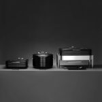 Încălzitor cu inducție cu capac din sticlă De Luxe Black, GN 2/3 Fine Dine - Image 7
